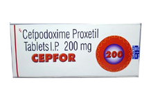  	franchise pharma products of Healthcare Formulations Gujarat  -	tablets cepfor 200.jpg	